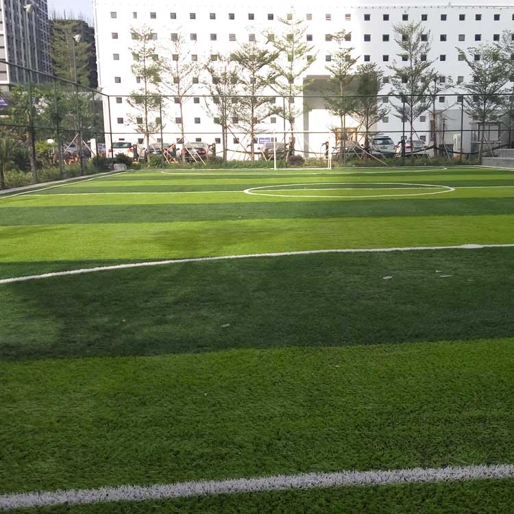 深圳中心路公园人造草足球场案例